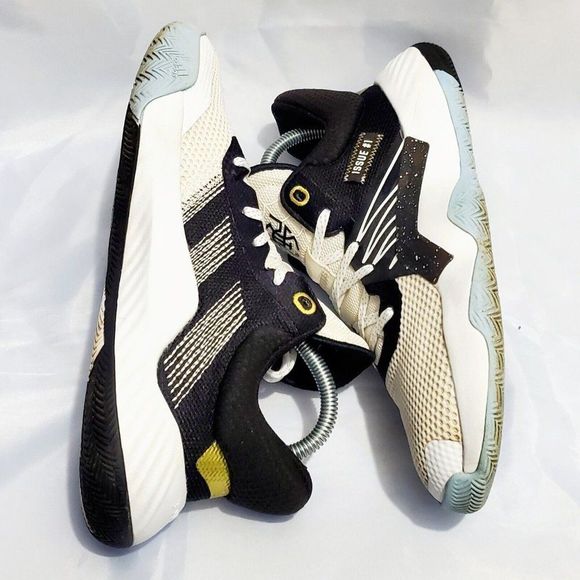 Adidas D.O.N Issue #1 Spiderman Edition Sneakers White/Black EH2434 Men's Size 6 - Picture 5 of 10